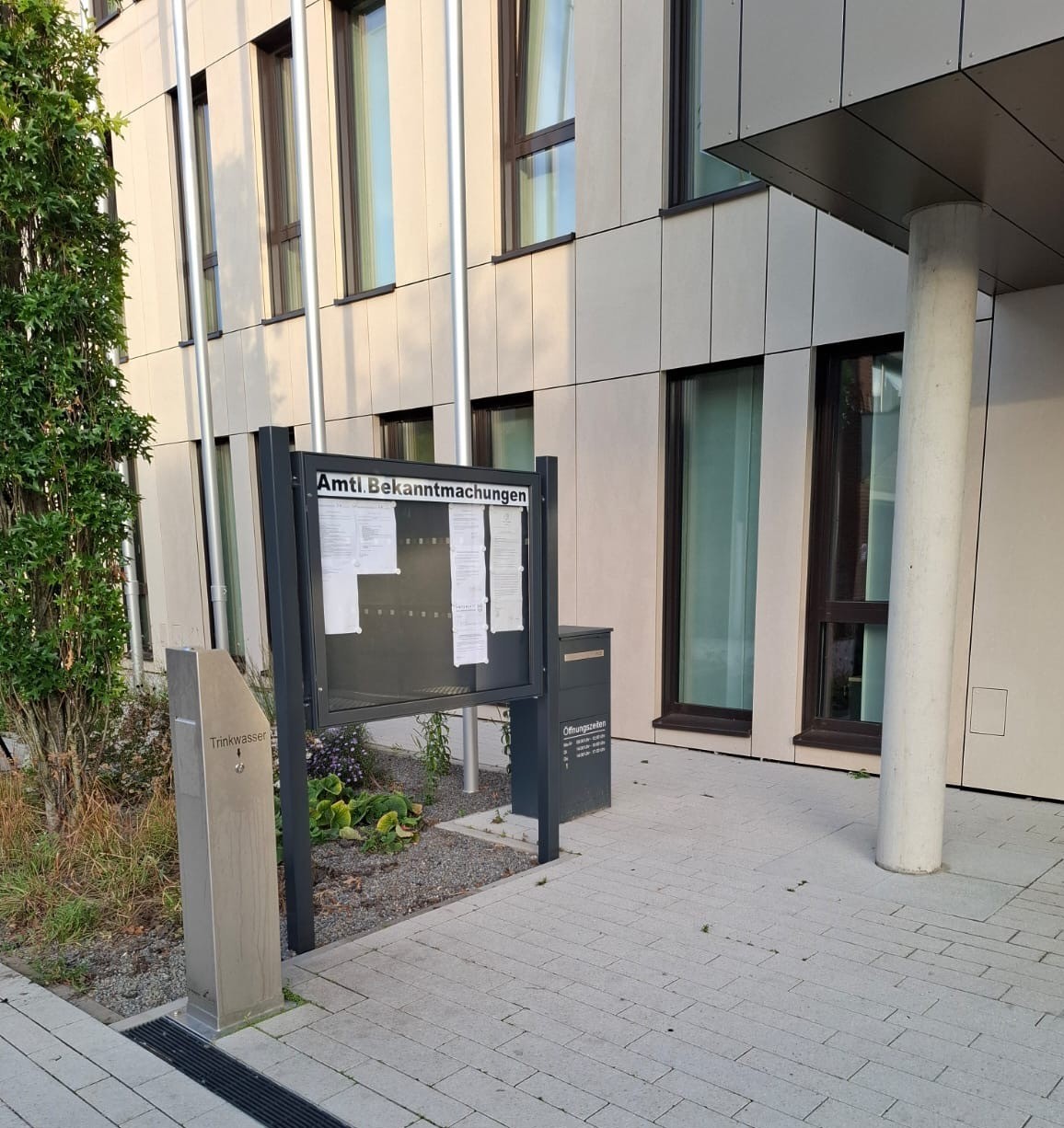 Bild des neuen Schaukastens