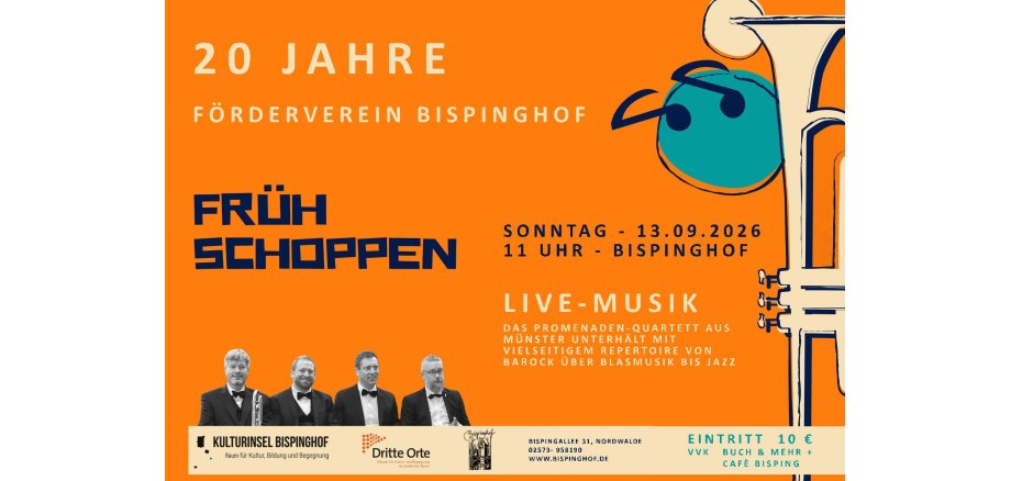Plakat zum Frühschoppen Plakat zum Frühschoppen