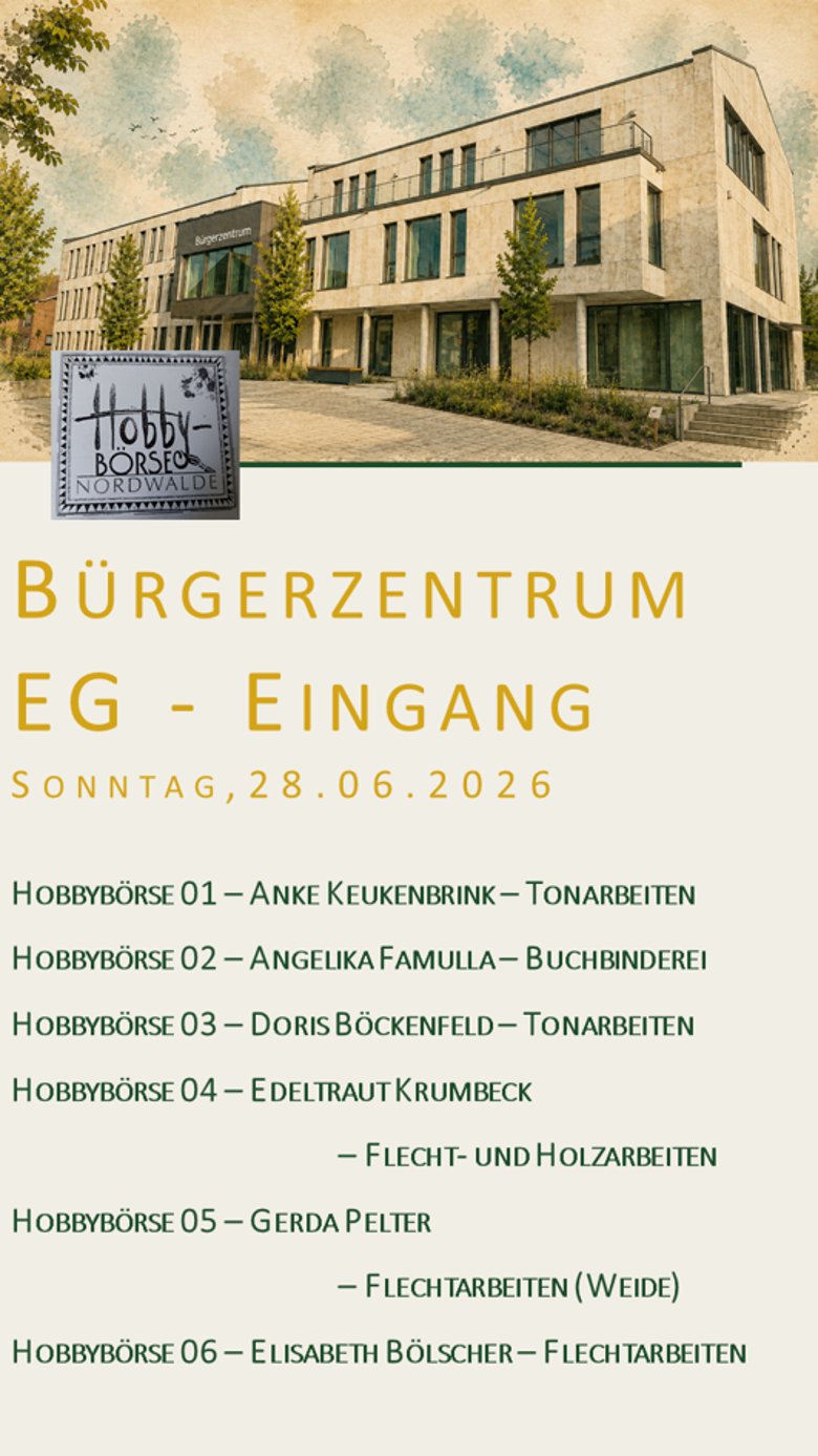 Bürgerzentrum EG - Eingang