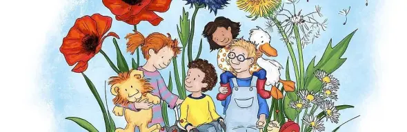 Logo des Kindergartens Wildblume