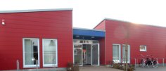 Eingang der Kindertageseinrichtung im Wiesengrund Eingang der Kindertageseinrichtung im Wiesengrund